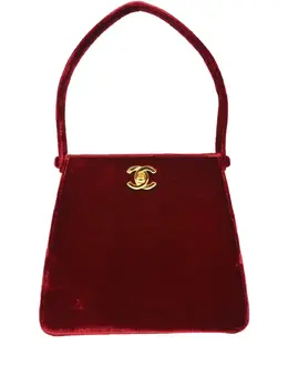 CHANEL Pre-Owned: Красная сумка-шоппер 