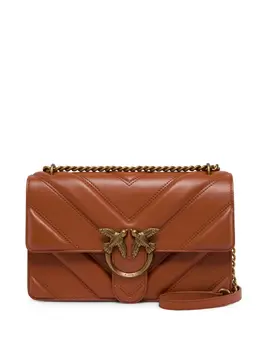 PINKO: Коричневая сумка  Love