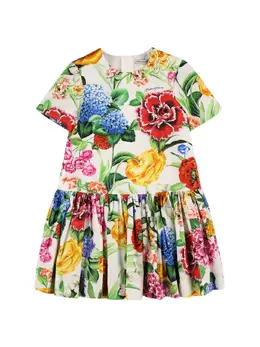 DOLCE & GABBANA: Хлопковое платье 