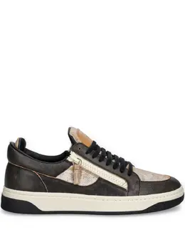 Giuseppe Zanotti: Коричневые кроссовки 