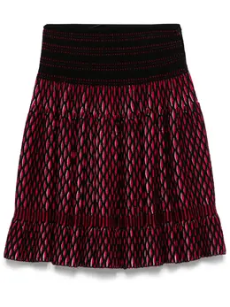 Alaïa Pre-Owned: Жаккардовая юбка 