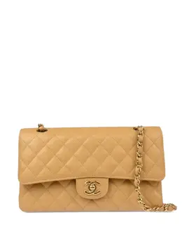 CHANEL Pre-Owned: Бежевая сумка 