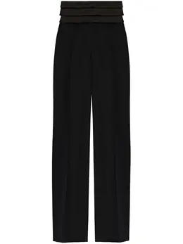 Balmain: Брюки из шерсти 