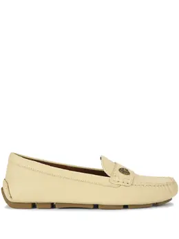 Kurt Geiger London: Белые лоферы 