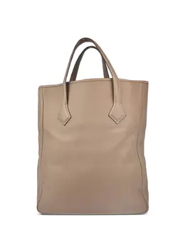 Hermès Pre-Owned: Коричневая сумка-шоппер 