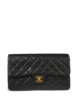 CHANEL Pre-Owned: Чёрный рюкзак 