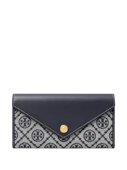 Tory Burch: Синий кошелёк 