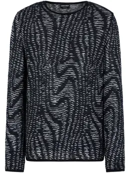 Giorgio Armani: Голубой свитер 