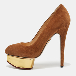 Charlotte Olympia: Коричневые туфли 
