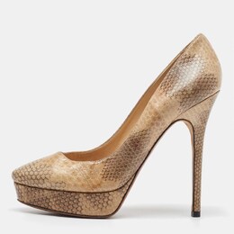 Jimmy Choo: Бежевые туфли 