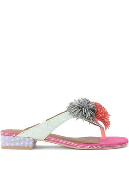 Kurt Geiger London: Розовые сандалии 