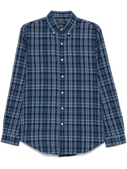 Polo Ralph Lauren: Синяя рубашка 