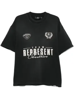 Represent: Чёрная футболка 