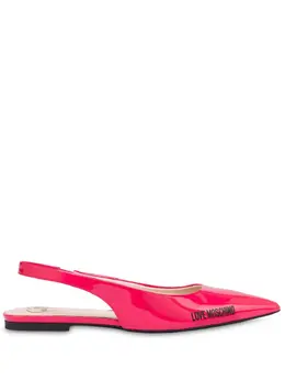 Love Moschino: Розовые балетки 