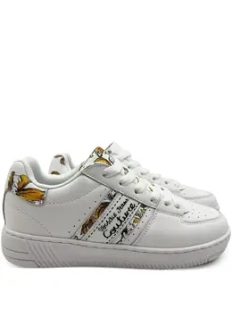 Versace Jeans Couture: Белые кроссовки 
