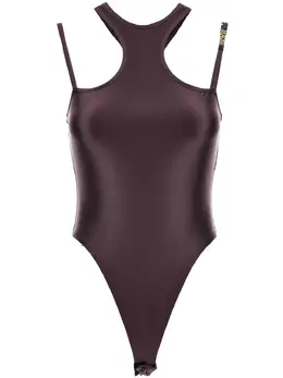 Versace Jeans Couture: Коричневый боди 