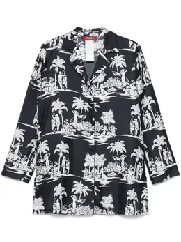 Max Mara: Голубая рубашка 