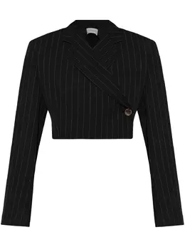 Sportmax: Чёрный жакет 