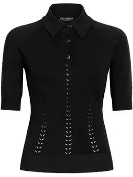 Dolce & Gabbana: Трикотажный топ 