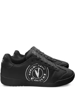 Versace Jeans Couture: Чёрные кроссовки 
