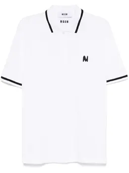 MSGM: Белое поло 