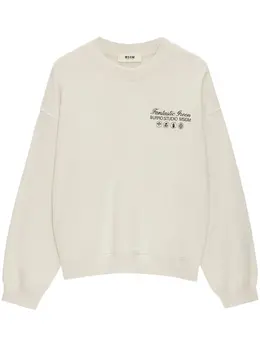 MSGM: Свитшот с принтом 
