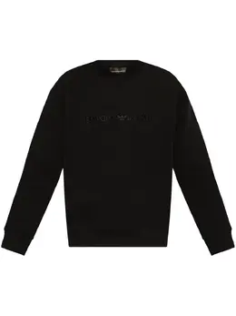 Emporio Armani: Чёрный свитер 