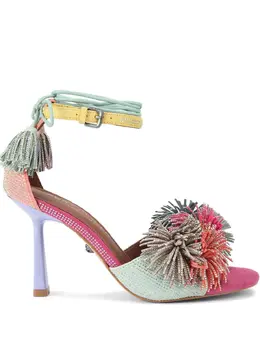 Kurt Geiger London: Многоцветные сандалии 