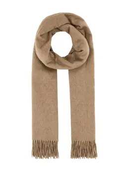 Max Mara: Бежевый шарф 