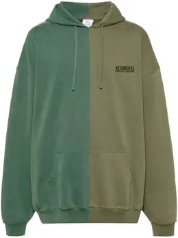 VETEMENTS: Зелёная толстовка 