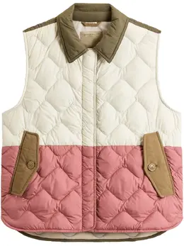 Woolrich: Белый жилет 