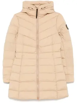 Canada Goose: Бежевое пальто 