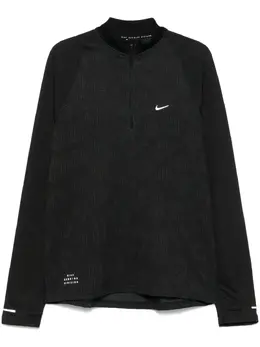 Nike: Чёрный свитшот  Running