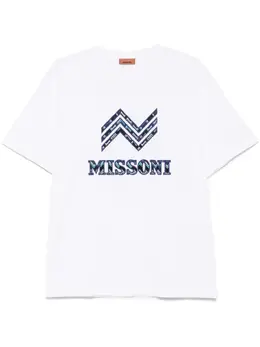 Missoni: Хлопковая футболка 