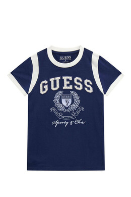 Guess: Тёмная футболка 