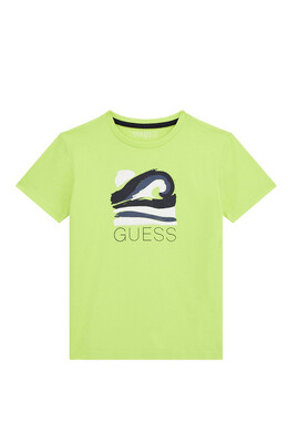 Guess: Яркая футболка 