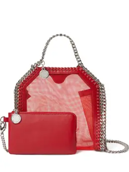 Stella McCartney: Красная сумка  Falabella Mini