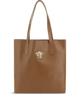 Versace: Коричневая сумка-шоппер  La Medusa