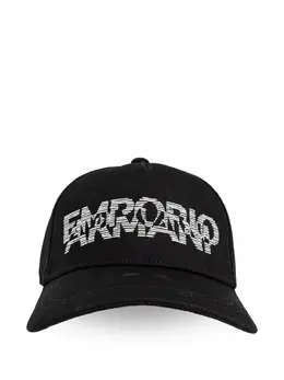 Emporio Armani: Чёрная кепка 
