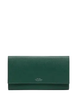 Smythson: Зелёный кошелёк 