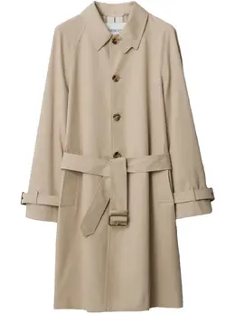 Burberry: Плащ с длинным рукавом 