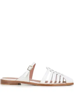 Malone Souliers: Белые сандалии 