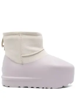 UGG: Светлые ботинки  Classic Mini
