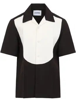 Jil Sander: Двухцветная рубашка 