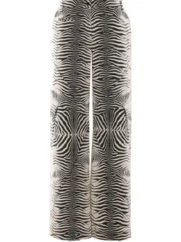 Roberto Cavalli: Брюки с принтом 