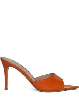 Gianvito Rossi: Оранжевые сандалии  Elle
