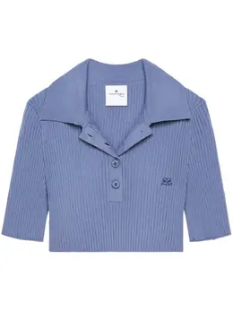 Courrèges: Трикотажное поло 