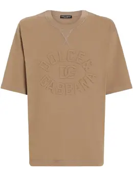 Dolce & Gabbana: Хлопковая футболка  T