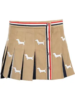 Thom Browne: Юбка  Hector с вышивкой