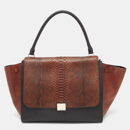 Celine: Коричневая сумка на руку 